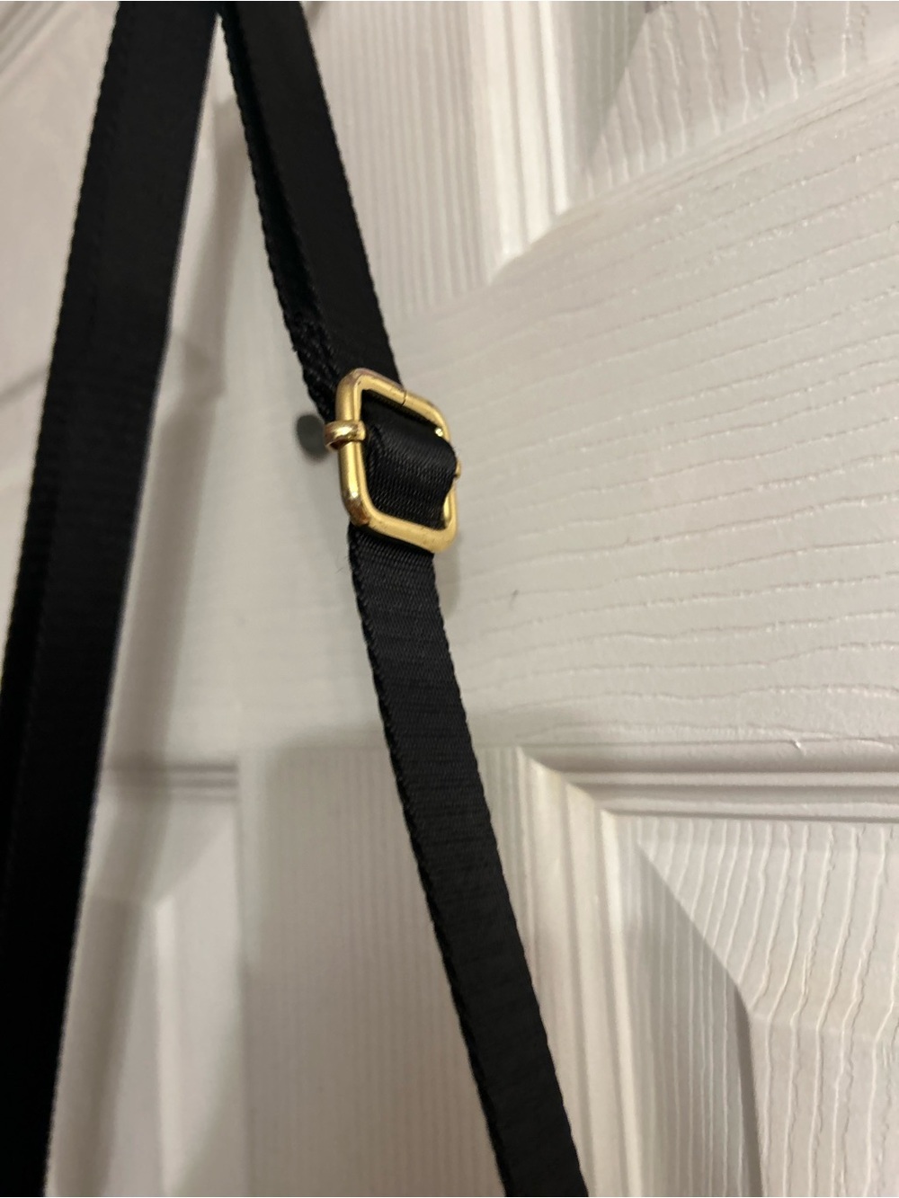 Tommy Hilfiger Black Crossbody Shoulder Bag with Subtle Stripe Accents - Picture 9 of 12